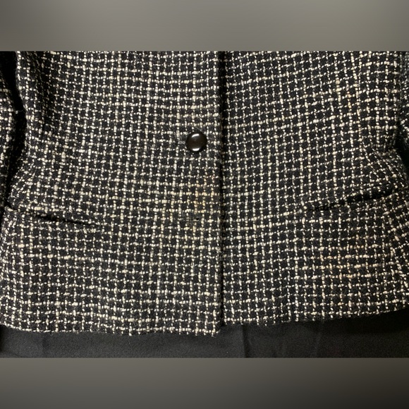 Fleet Street Women’s Jacket. Size:10. Black/White. - Picture 6 of 16